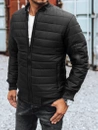 Kurtka męska pikowana bomber jacket czarna Dstreet TX2213z