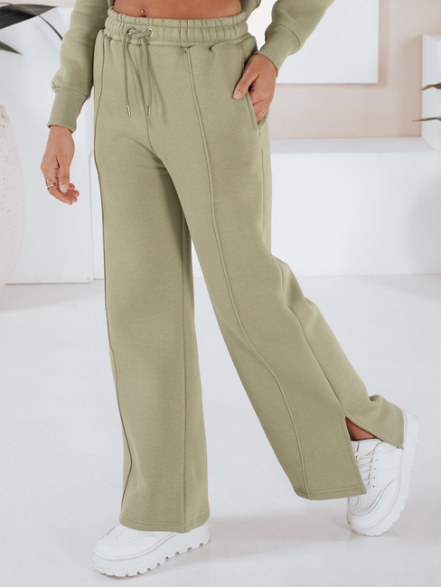 Komplet dresowy damski MARINO ciemnozielony Dstreet AY0977