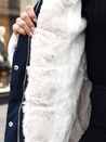 Kurtka zimowa damska parka STARBURST granatowa Dstreet TY4764