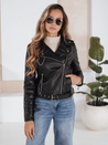 Kurtka skórzana damska ramoneska czarna Dstreet TY5200