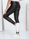 Jeansy damskie woskowane push up czarne Dstreet UY2757