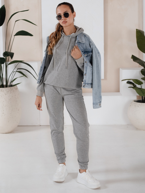 Komplet damski dresowy MIGEL jasnoszary Dstreet AY0812