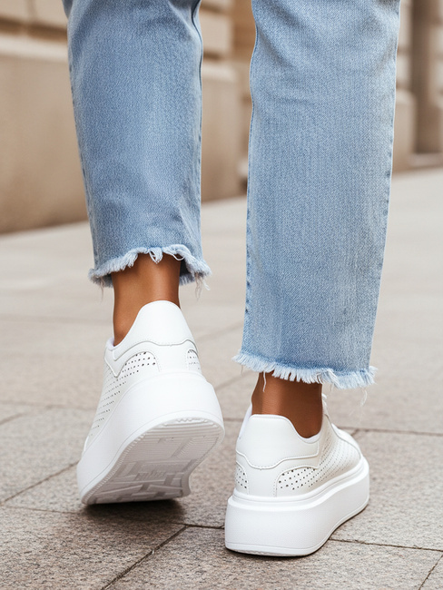 Sneakersy damskie białe Dstreet ZY1370