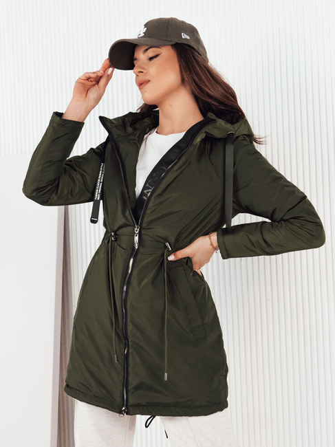 Kurtka przejściowa damska parka VERCHA zielona Dstreet TY4260