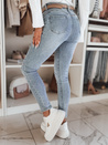 Spodnie damskie jeansowe skinny DEMISTYLE niebieskie Dstreet UY2496_2