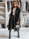 Płaszcz damski przejściowy oversize czarny Dstreet NY0764