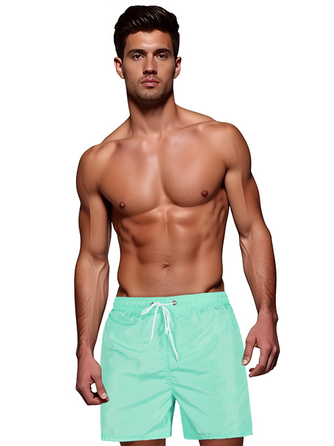Szorty męskie kąpielowe miętowe Dstreet SX2523