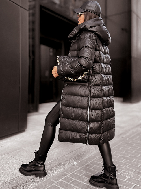 Kurtka damska pikowana BLACK DIAMOND czarna Dstreet TY3891