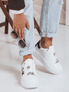 Sneakersy damskie na platformie białe Dstreet ZY1058