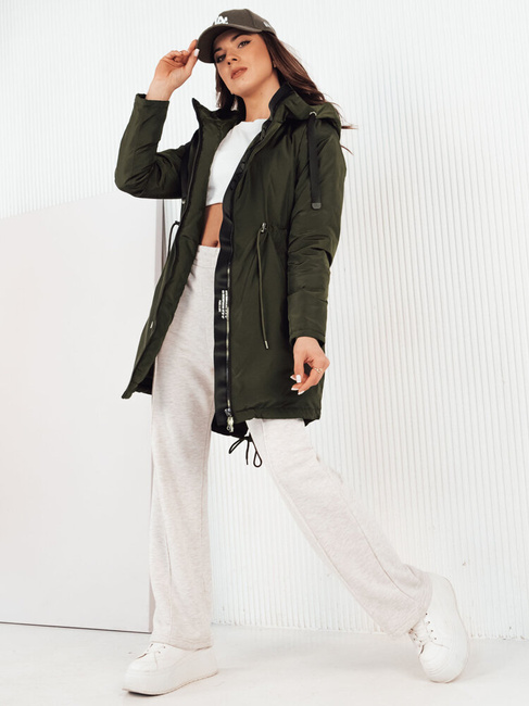 Kurtka przejściowa damska parka VERCHA zielona Dstreet TY4260