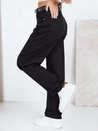 Jeansy damskie szerokie czarne Dstreet UY2760
