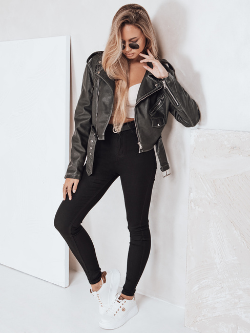 Jeansy damskie skinny czarne Dstreet UY2754