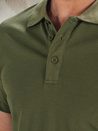 Koszulka polo męska zielona Dstreet PX0511