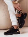 Sneakersy damskie LIZZE czarne Dstreet ZY0456
