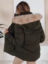 Kurtka zimowa damska pikowana zielona Dstreet TY5133