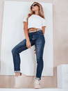 Spodnie damskie jeansowe EMILY ROSE niebieskie Dstreet UY1600