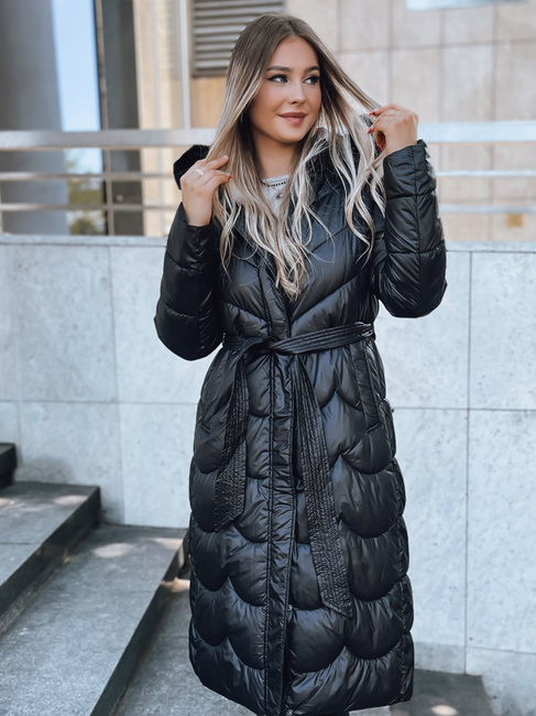 Płaszcz damski zimowy SCARLET czarny Dstreet TY3807