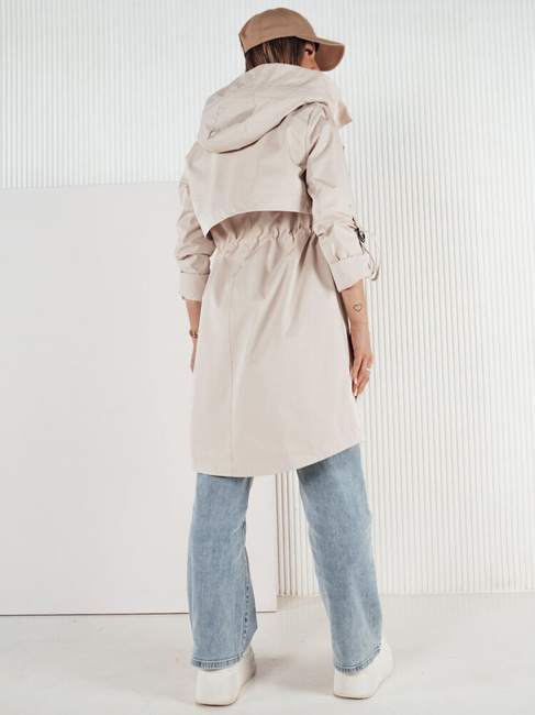 Kurtka przejściowa damska parka beżowa NOCITO Dstreet TY4200