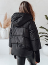 Kurtka damska zimowa MISSLAYER z kapturem czarna Dstreet TY5034