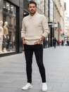 Sweter męski beżowy Dstreet WX2258z