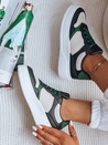 Sneakersy damskie MEILA czarno-zielone Dstreet ZY0322