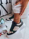 Sneakersy damskie MEILA czarno-zielone Dstreet ZY0322