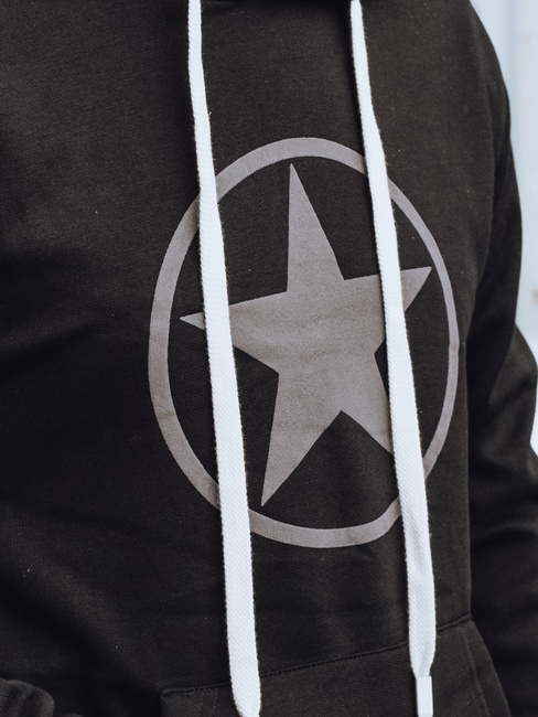 Bluza męska czarna Dstreet BX5932