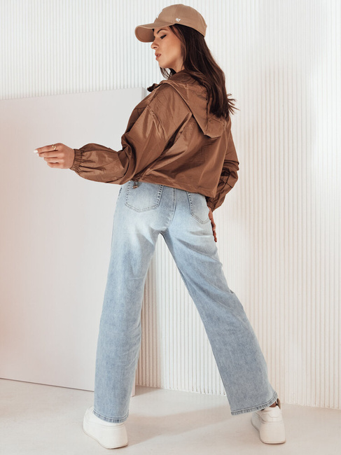 Kurtka przejściowa damska ISCAR brązowa Dstreet TY4234