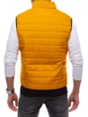 Kamizelka męska pikowana ciemnożółta Dstreet TX4018