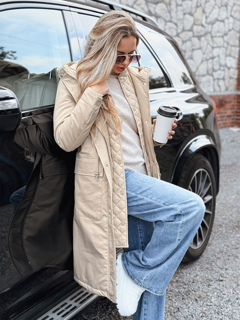 Kurtka zimowa damska ISLA beżowa Dstreet TY3211