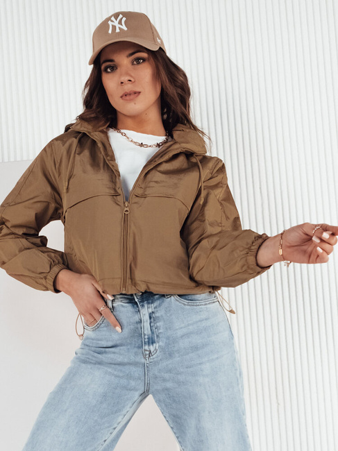 Kurtka przejściowa damska GRAUS brązowe Dstreet TY4235