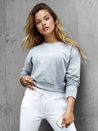 Bluza damska klasyczna jasnoszara Dstreet BY1525