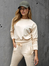 Bluza damska klasyczna kremowa Dstreet BY1530