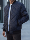 Kurtka męska pikowana bomber jacket granatowa TX2217
