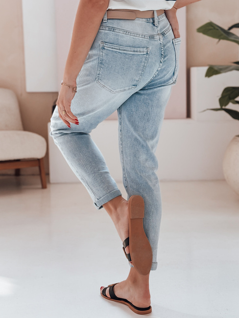 Spodnie damskie jeansowe JEWELSTAR niebieskie Dstreet UY2444
