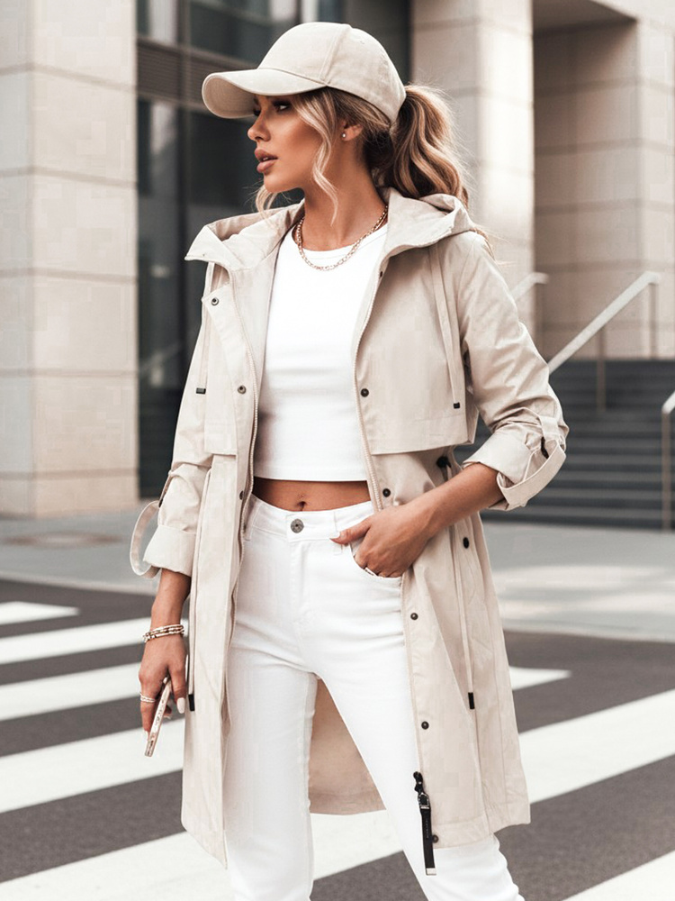 NOCITO dámska bunda béžová Dstreet TY4200