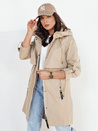 Kurtka przejściowa damska parka beżowa TILSON Dstreet TY4192