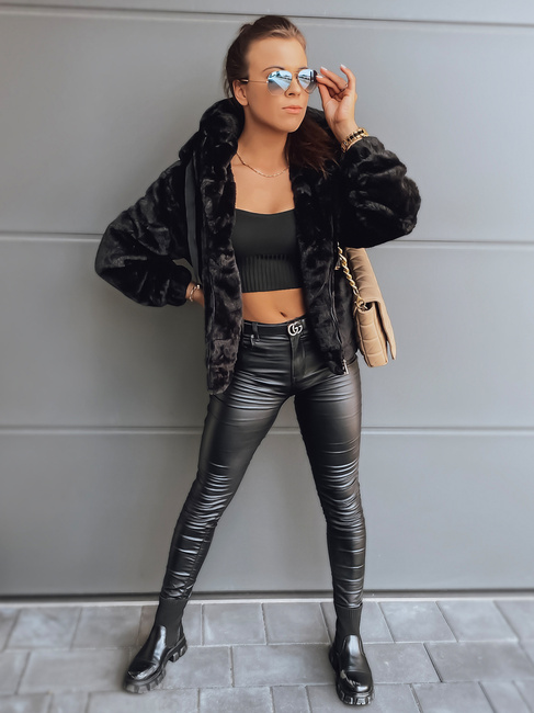 Kurtka damska FRESCO czarna Dstreet TY2974