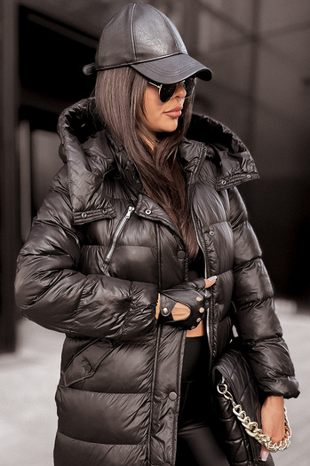 Kurtka damska pikowana BLACK DIAMOND czarna Dstreet TY3891