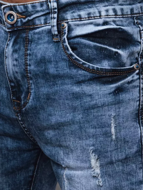 Spodnie męskie jeansowe niebieskie Dstreet UX3593