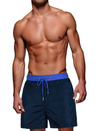 Spodenki męskie kąpielowe granatowo-niebieskie Dstreet SX2524