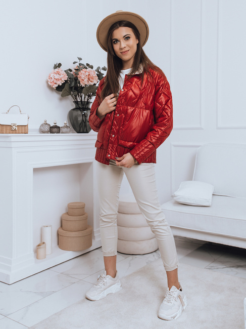 Kurtka damska ELBRA czerwona Dstreet TY2760