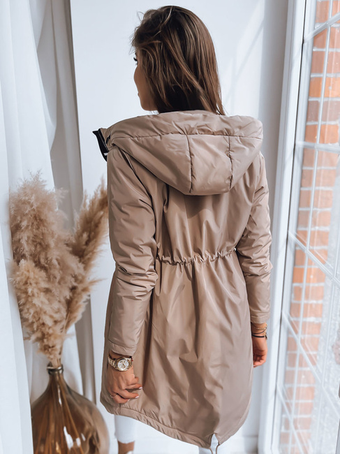 Parka damska RYSEDRI beżowa Dstreet TY3635