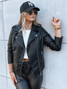 Kurtka skórzana damska ramoneska HAUTE VISTA czarna Dstreet TY3892