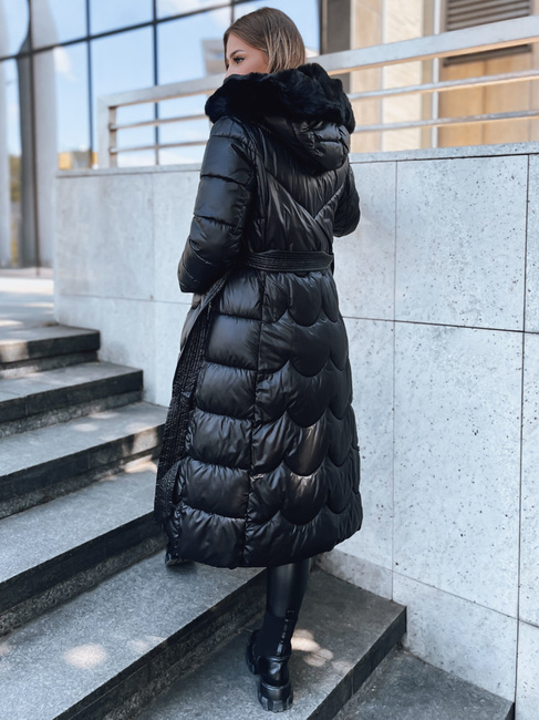 Płaszcz damski zimowy SCARLET czarny Dstreet TY3807