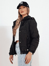Kurtka przejściowa damska pikowana ZERNI czarna Dstreet TY4175
