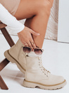 Botki damskie MOONSTONE beżowe Dstreet ZY0367