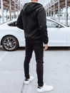 Rozpinana bluza męska ocieplana czarna Dstreet BX5597