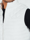 Kamizelka męska pikowana biała Dstreet TX5075
