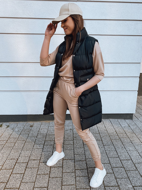 Kamizelka damska WILLY czarna Dstreet TY2391z